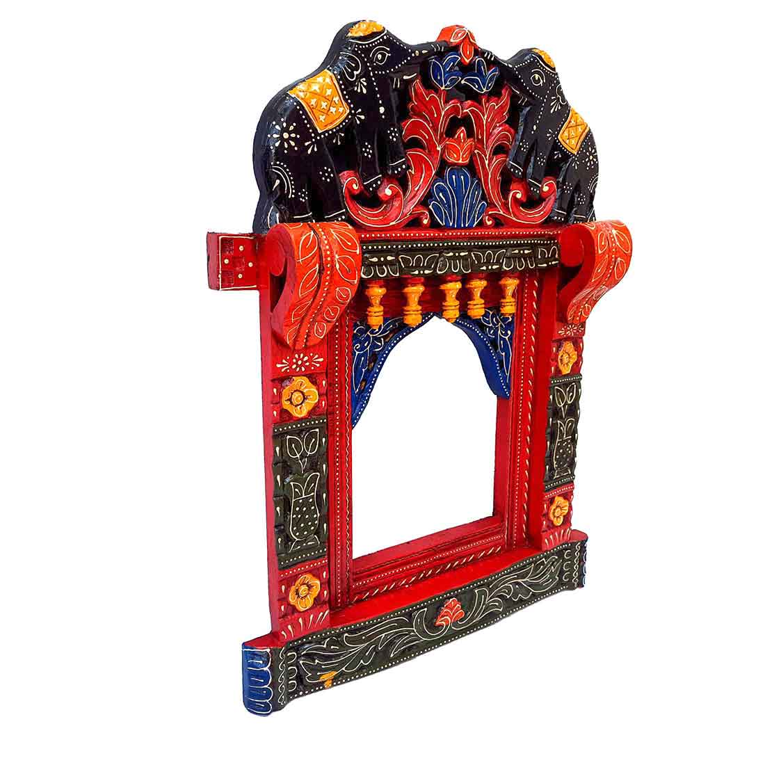 Elephant Design Jharokha - For Home Decor & Gifts - 27 Inch - ApkaMart