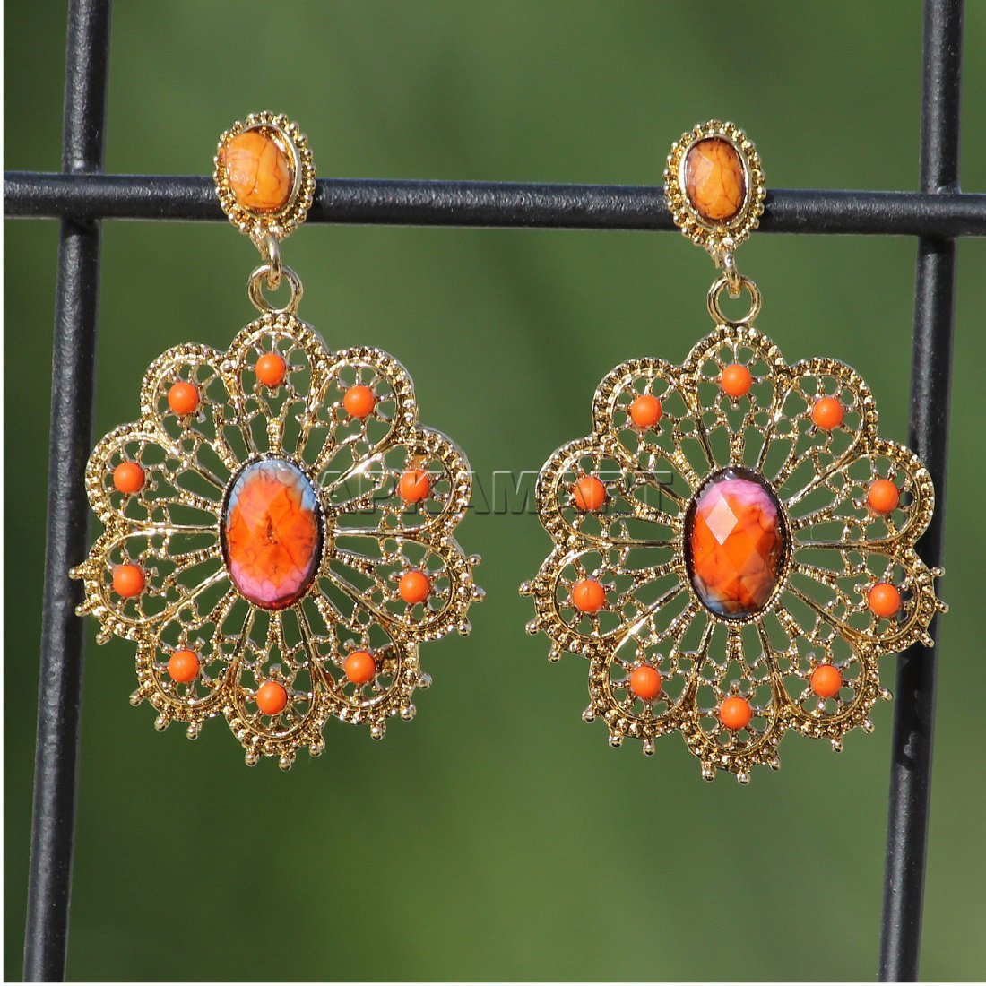 Earring Stud - Floral Drop Earrings -  Jewellery For Women & Girls - ApkaMart
