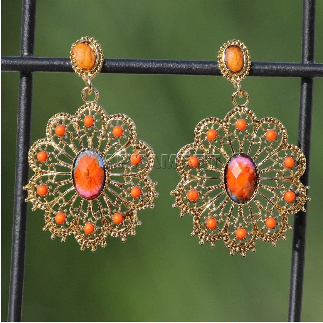 Earring Stud - Floral Drop Earrings - Jewellery For Women & Girls - ApkaMart