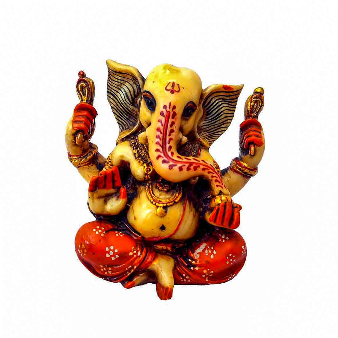 Ganesh Statue | Ganesh Idol for Home Entrance - 5 Inch - ApkaMart