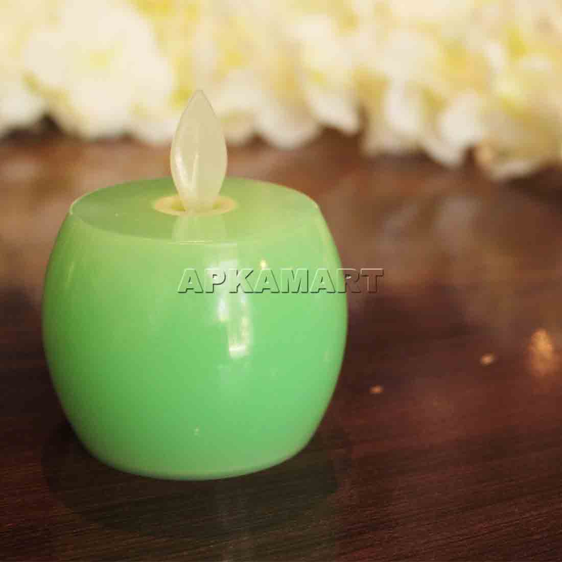 LED Candle - For Diwali & Birthday Decoration - 3 Inch - ApkaMart