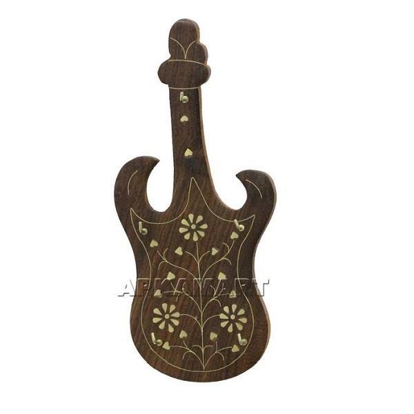 Unique Key Holder for Wall | Guitar Design Set of 3 - ApkaMart