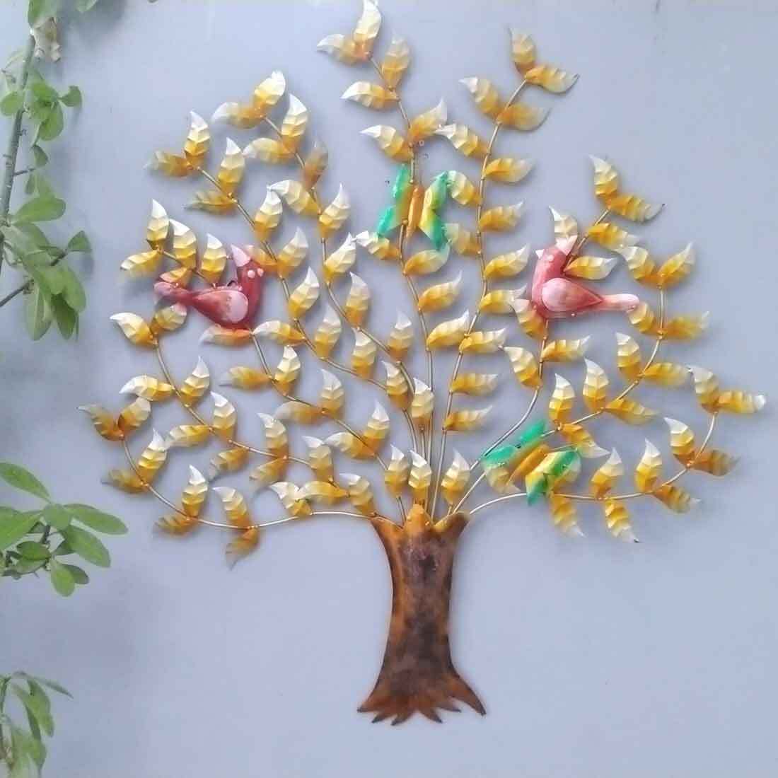 Wall Art - Metal Tree Wall Decor - 38 inch - ApkaMart