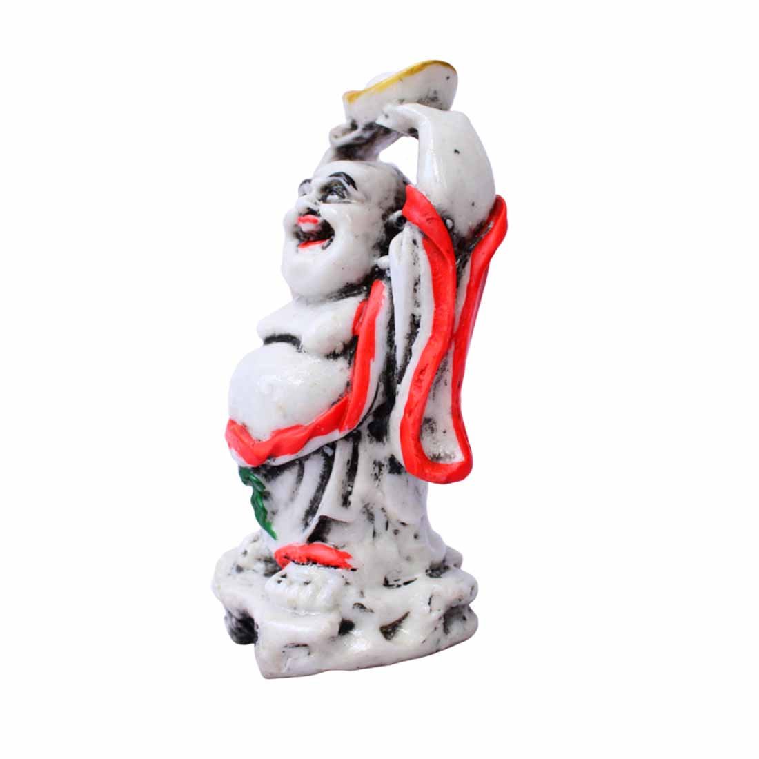 Buddha for Luck | Laughing Buddha Statue for Home Vastu - 5 Inch - ApkaMart