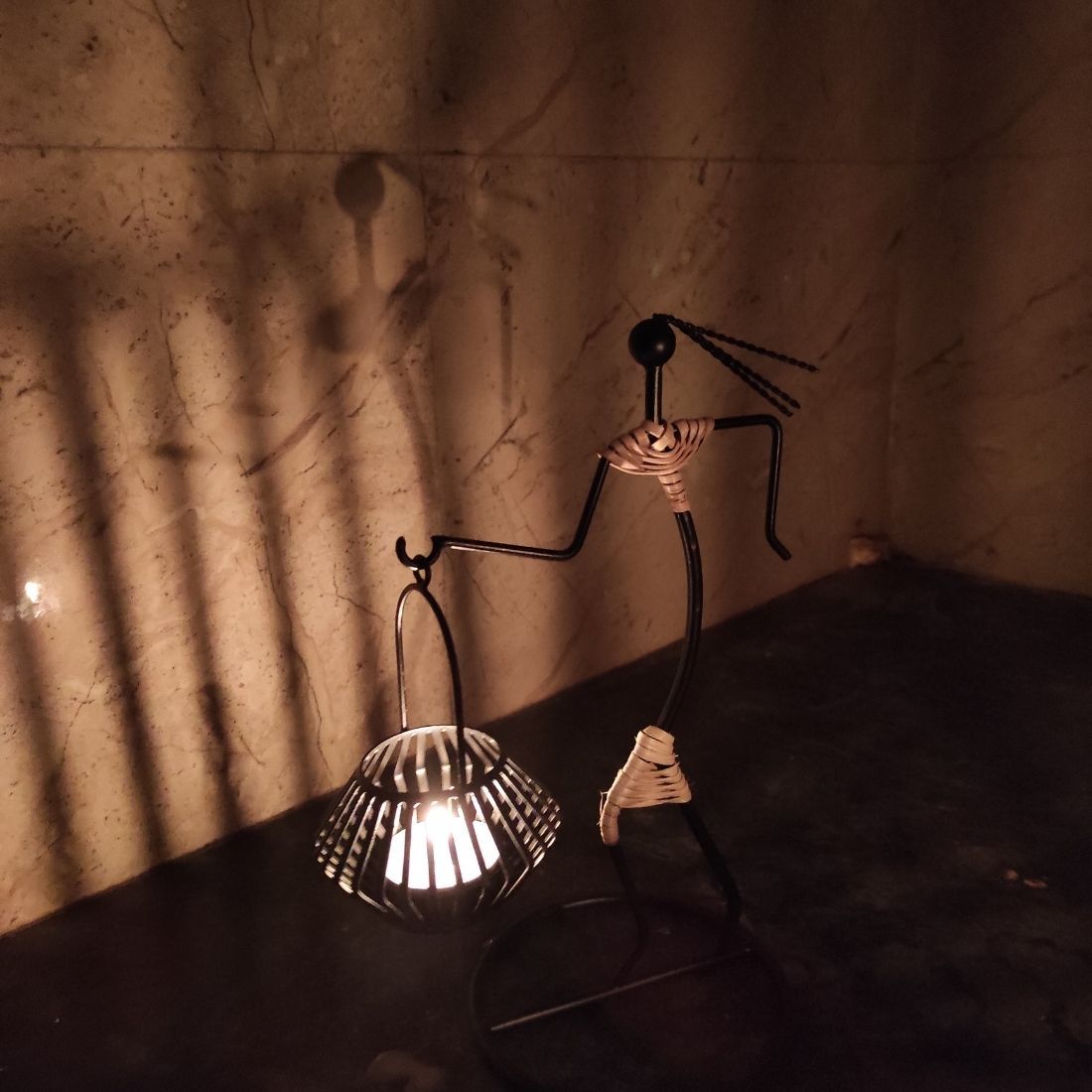 Candle Stand for Dining Table - 9 Inch - ApkaMart