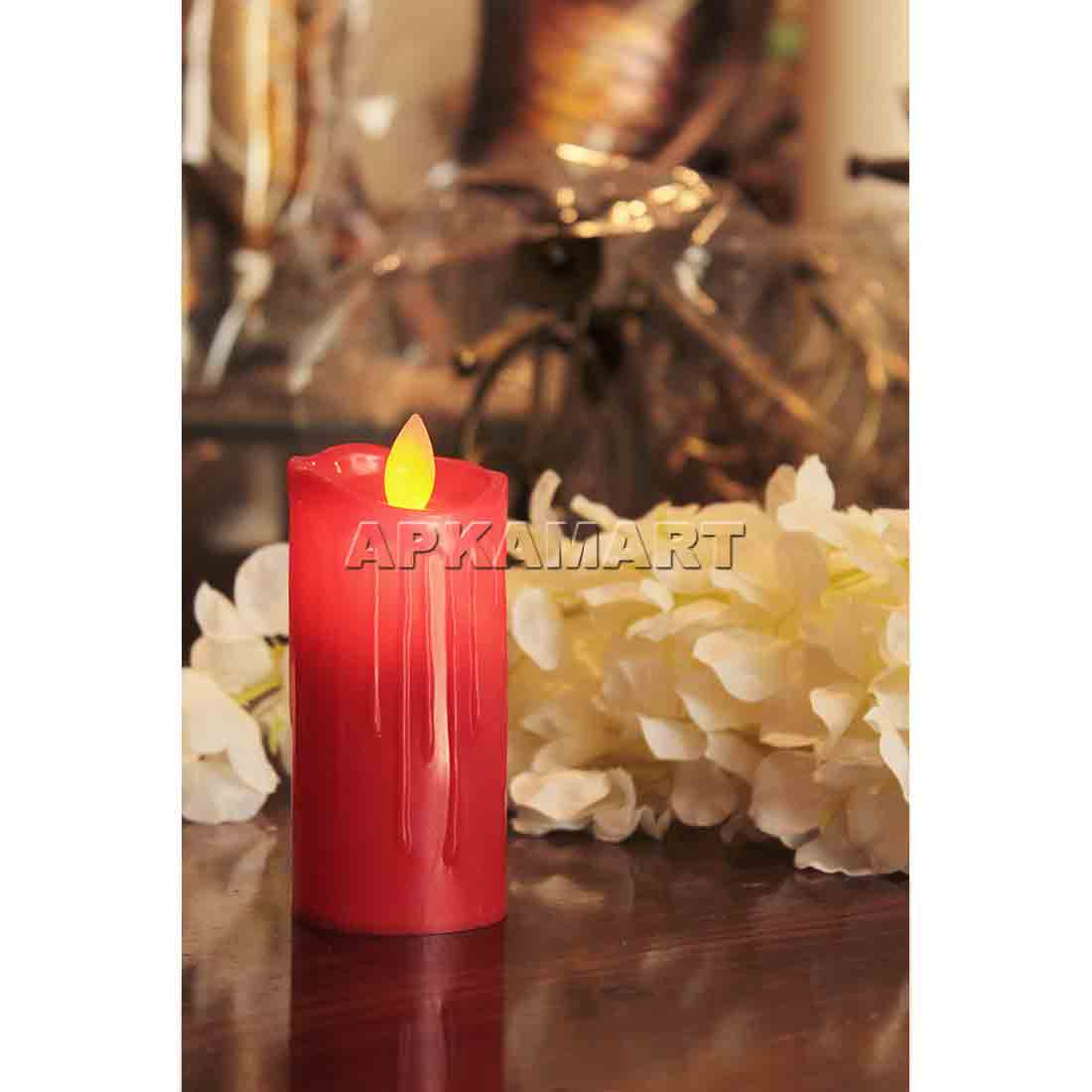 LED Candle  - For For Table & Home Decor - 5 Inches - ApkaMart