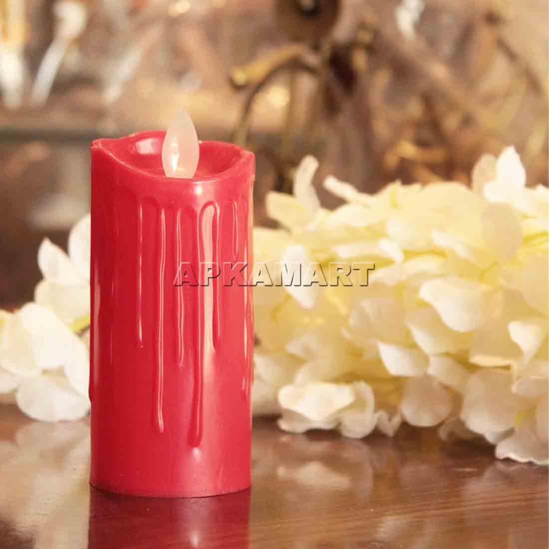 LED Candle  - For For Table & Home Decor - 5 Inches - ApkaMart