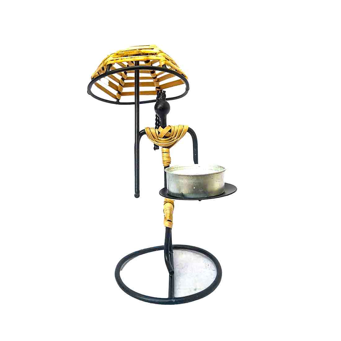 Candle Holder Decor - 8 Inches - ApkaMart