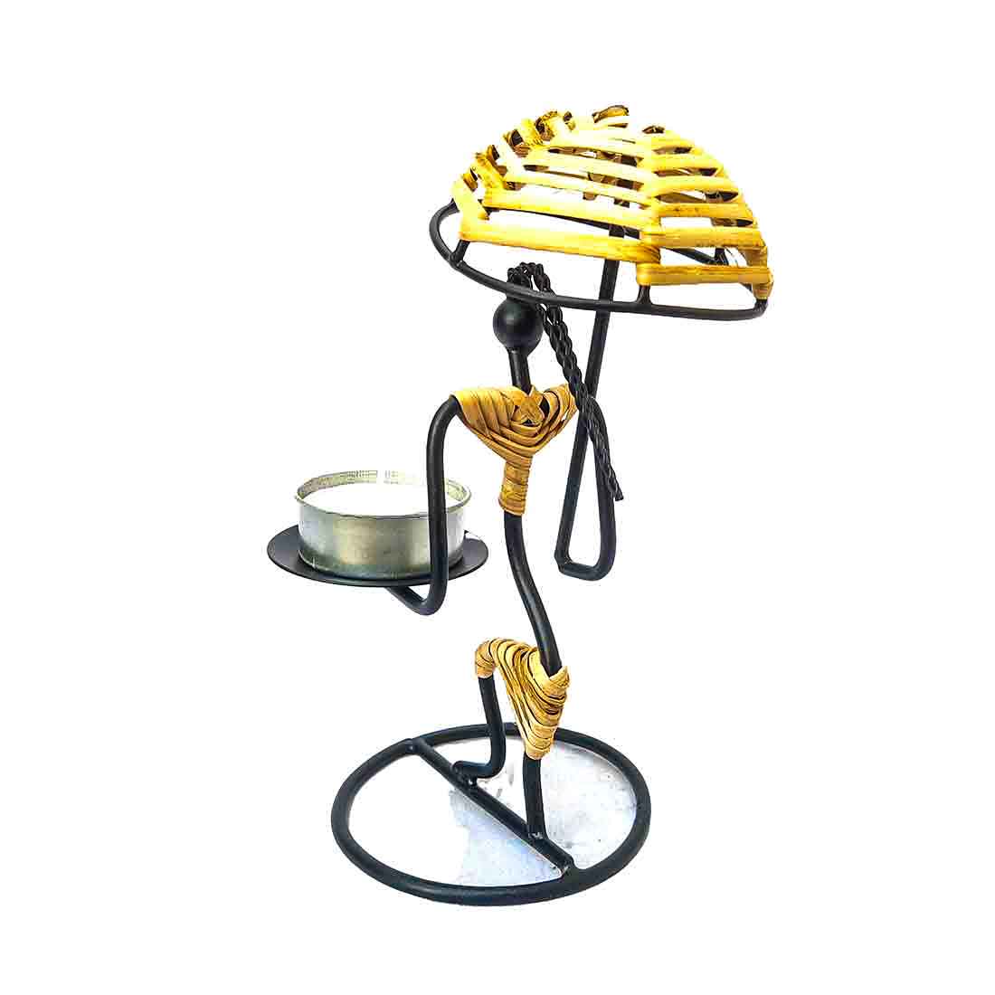 Candle Holder Decor - 8 Inches - ApkaMart