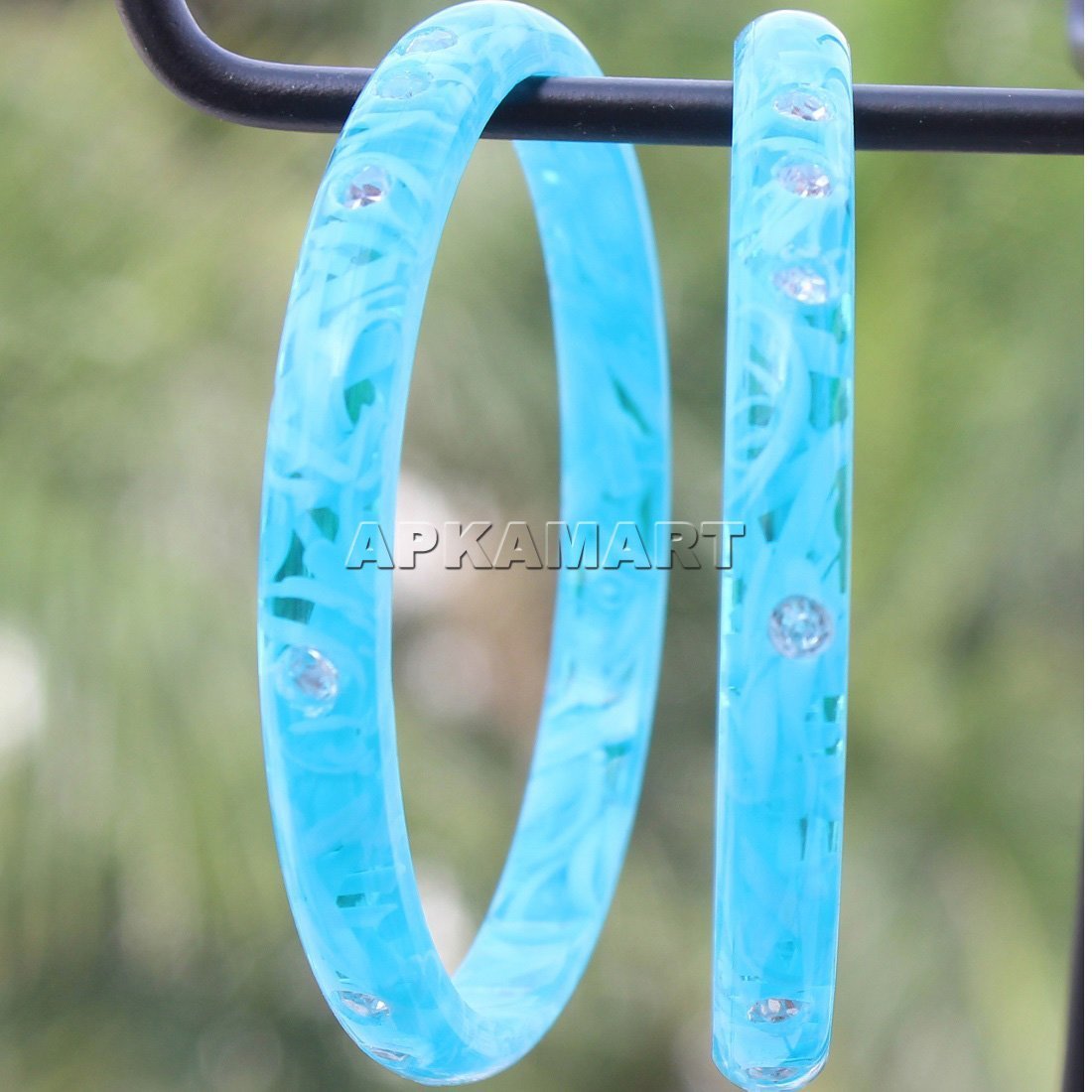 Light Blue Bangles - ApkaMart