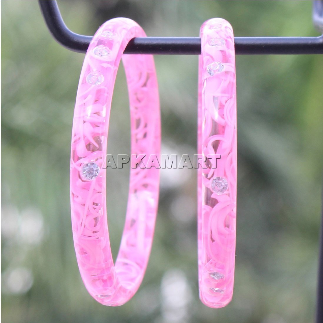 Light Pink Bangles - ApkaMart