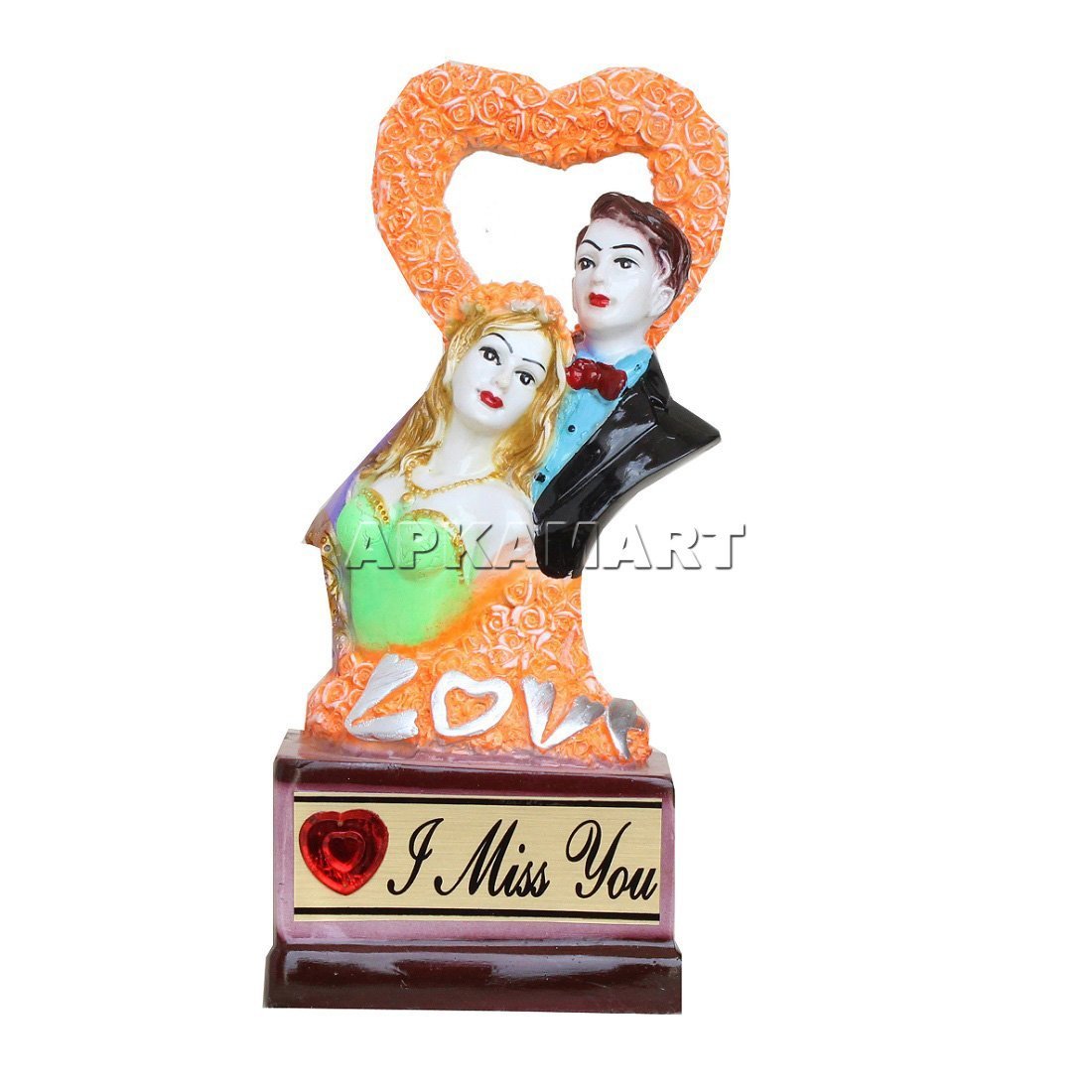 Love Couple Showpiece - For Home Decor & Valentine Day Gift - ApkaMart