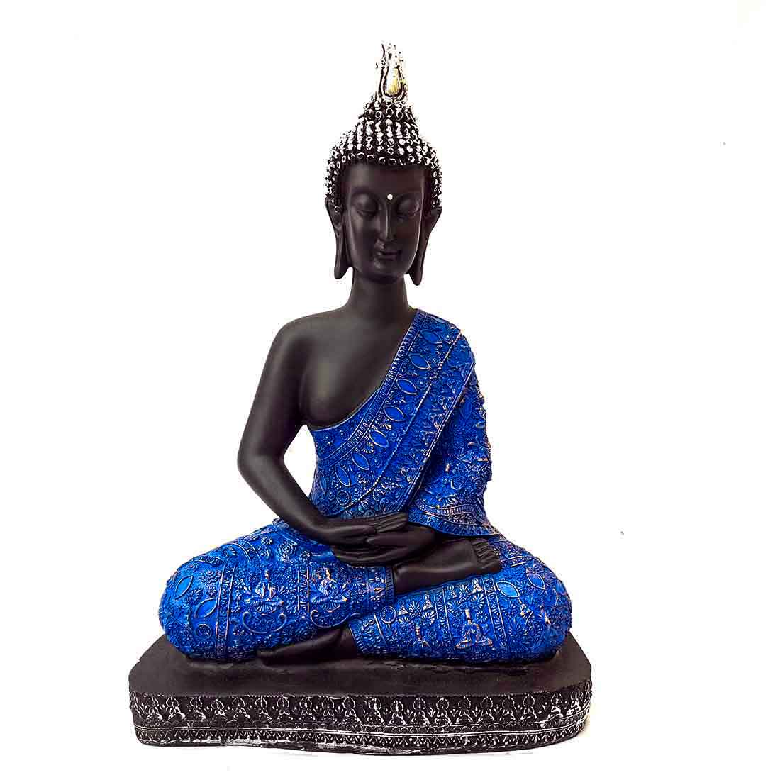 Meditating Buddha Statue - for Table Decor & Gifts - 17 Inch - ApkaMart