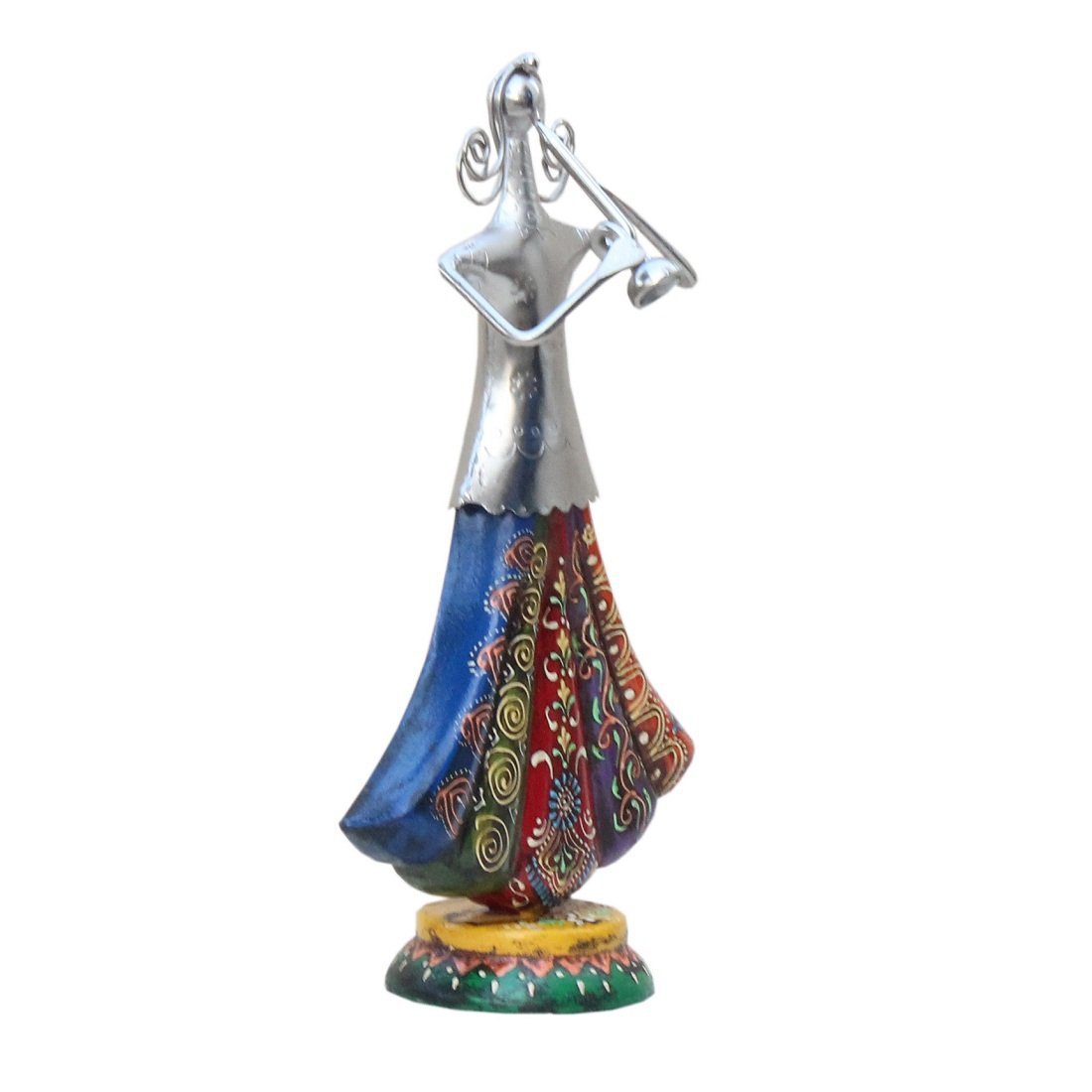 Musician Showpiece - Metal Figurines - For Table Decor & Living Room - 13 Inch -Set of 5 - ApkaMart