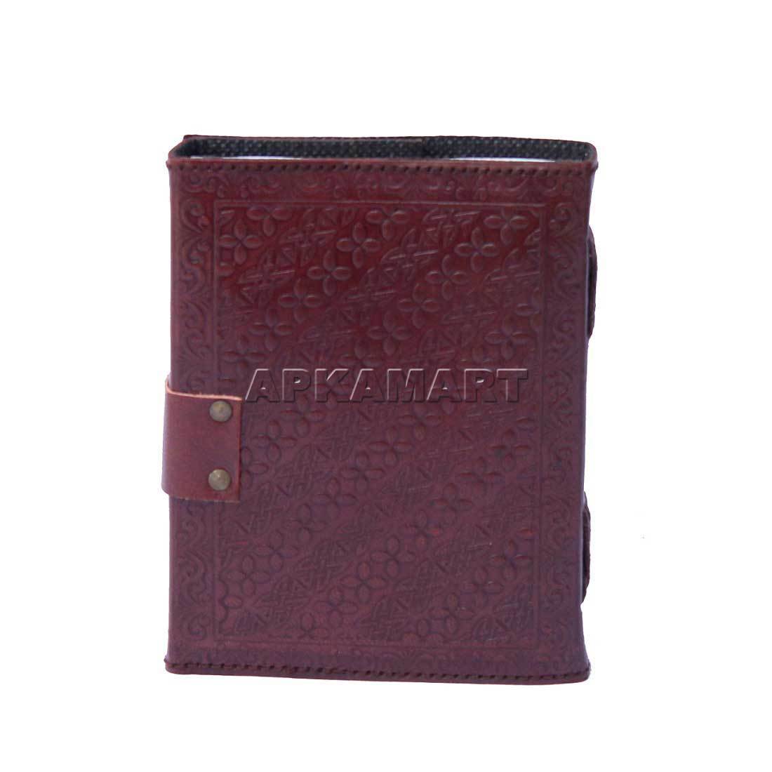 Lock Diary | Leather Diary - For Birthday & Anniversary Gifts - 6 inch - ApkaMart