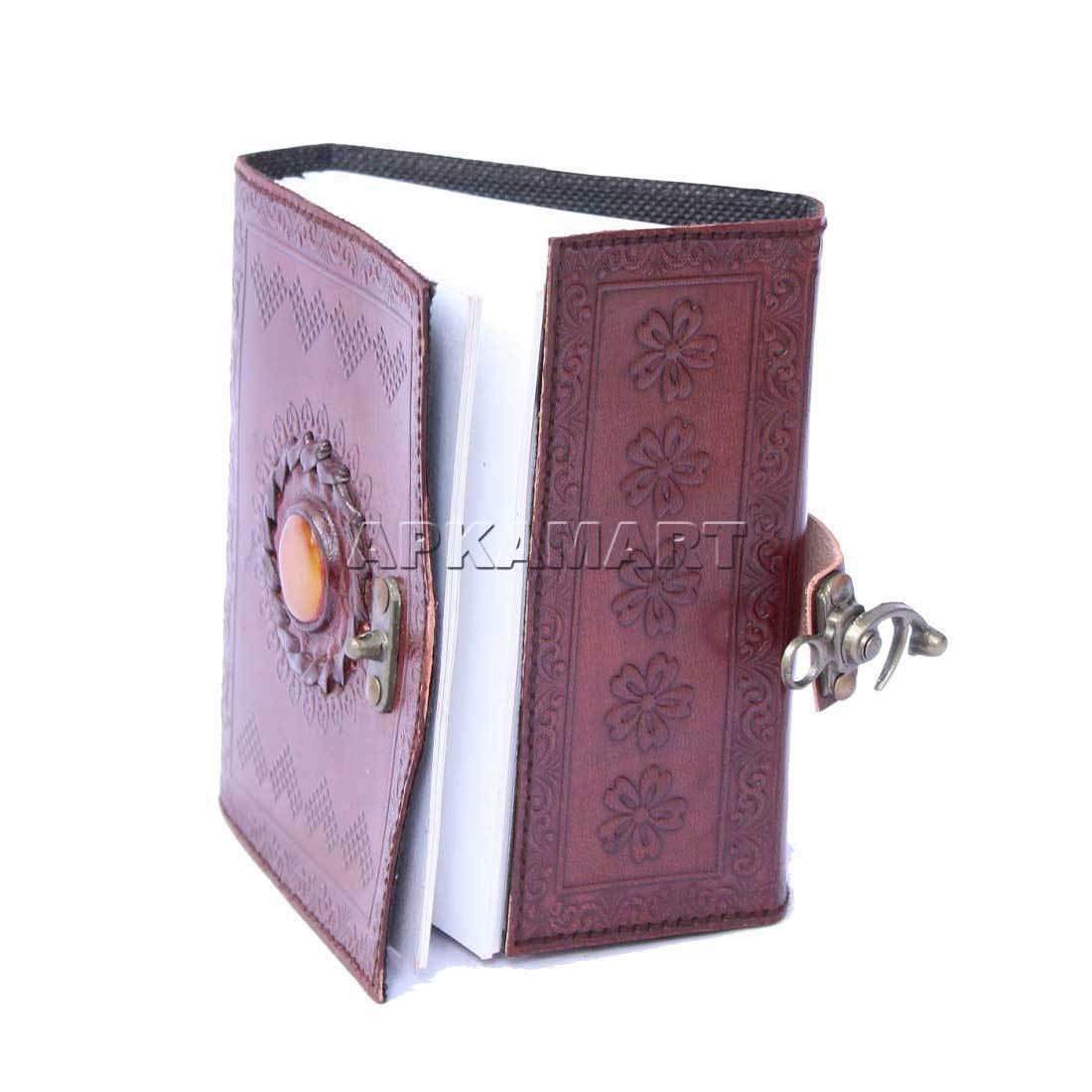 Lock Diary | Leather Diary - For Birthday & Anniversary Gifts - 6 inch - ApkaMart