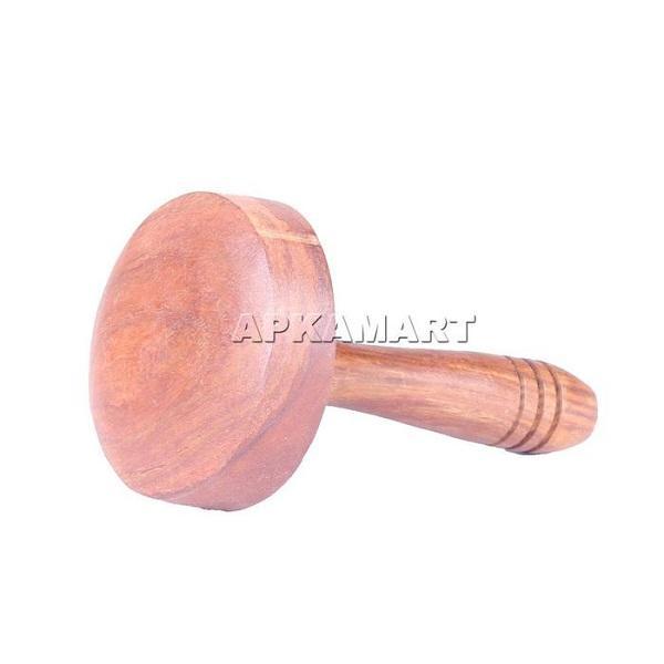 Wooden Hand Masher - For Paratha | Vegetable | Potato | Pav Bhaji - ApkaMart