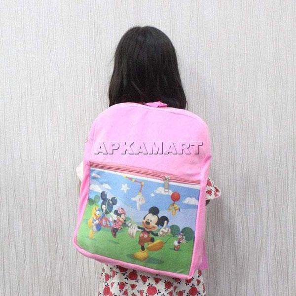 Backpack for School Kids - Mickey Mouse Design - For Girls & Boys - ApkaMart