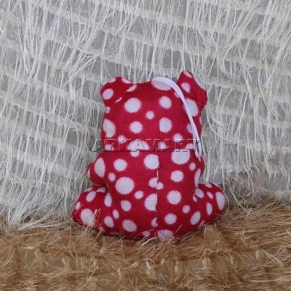 Polka Dot Pink Heart Teddy - ApkaMart