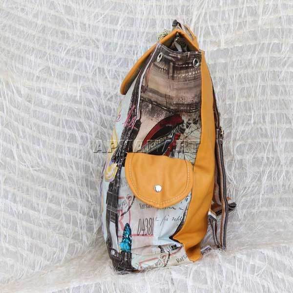 Designer Backpack - For Women, Girls Casual | School | College - 17 Inch - ApkaMart