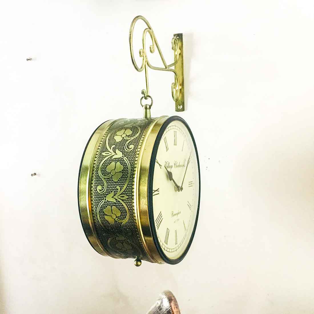Railway Station Clock - For Home & Wall Décor - 10 Inch - ApkaMart #Style_Style 1