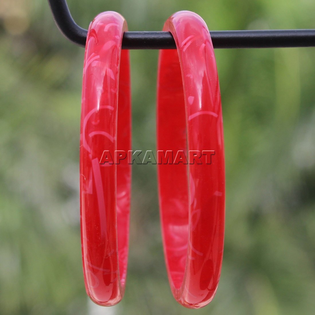 Red Multicolor Bangles - ApkaMart