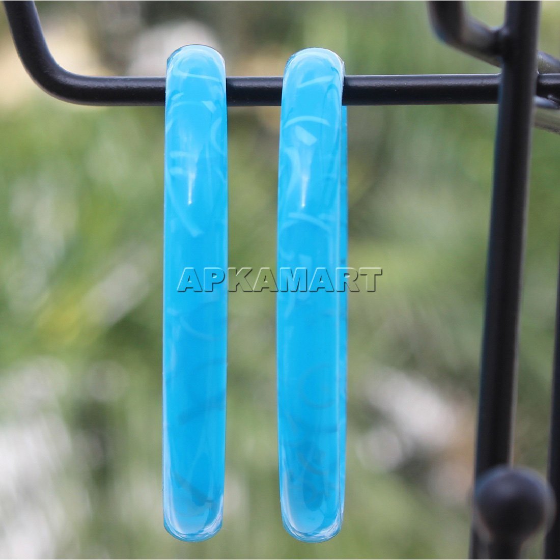 Sky Blue Multicolor Bangles - ApkaMart