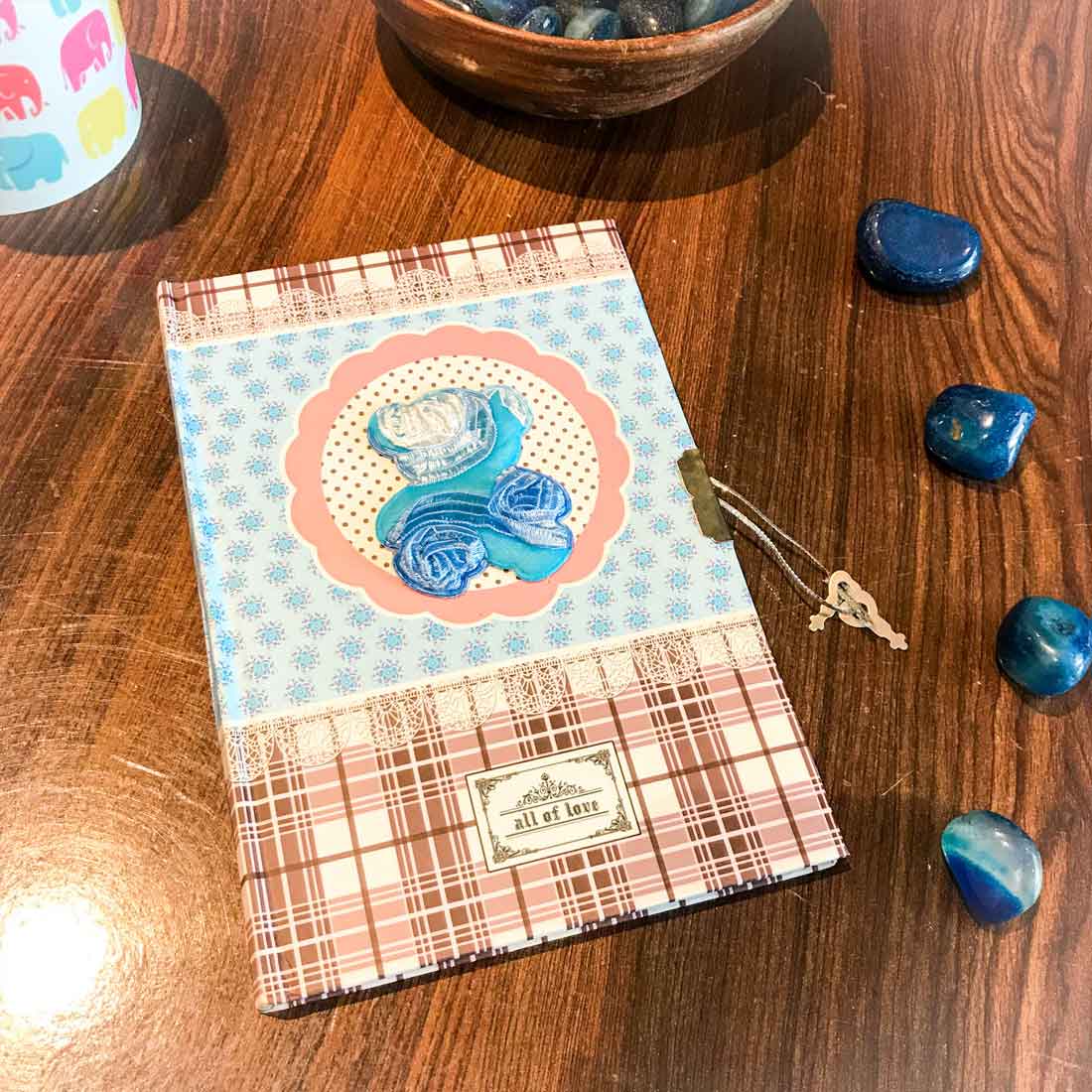 Teddy Design Note Book with Lock Diary for Kids Secure Journal Creative Writing Pad Ideal Return Gift for Children - 7 Inch - Apkamart