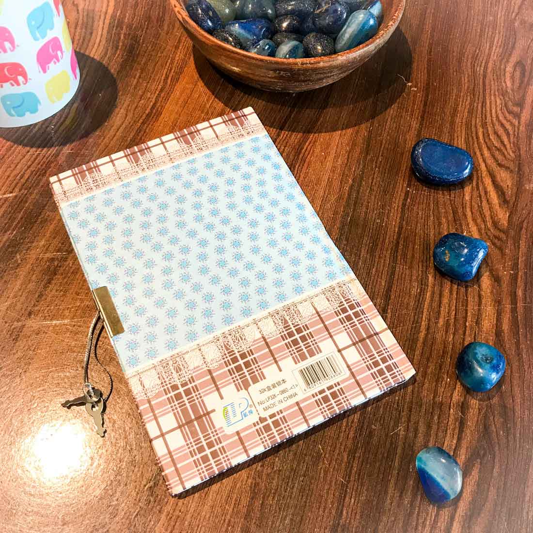Teddy Design Note Book with Lock Diary for Kids Secure Journal Creative Writing Pad Ideal Return Gift for Children - 7 Inch - Apkamart