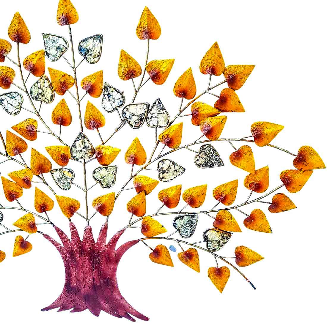 Metal Wall Decor for Living Room -Tree Design -  46 Inch - ApkaMart