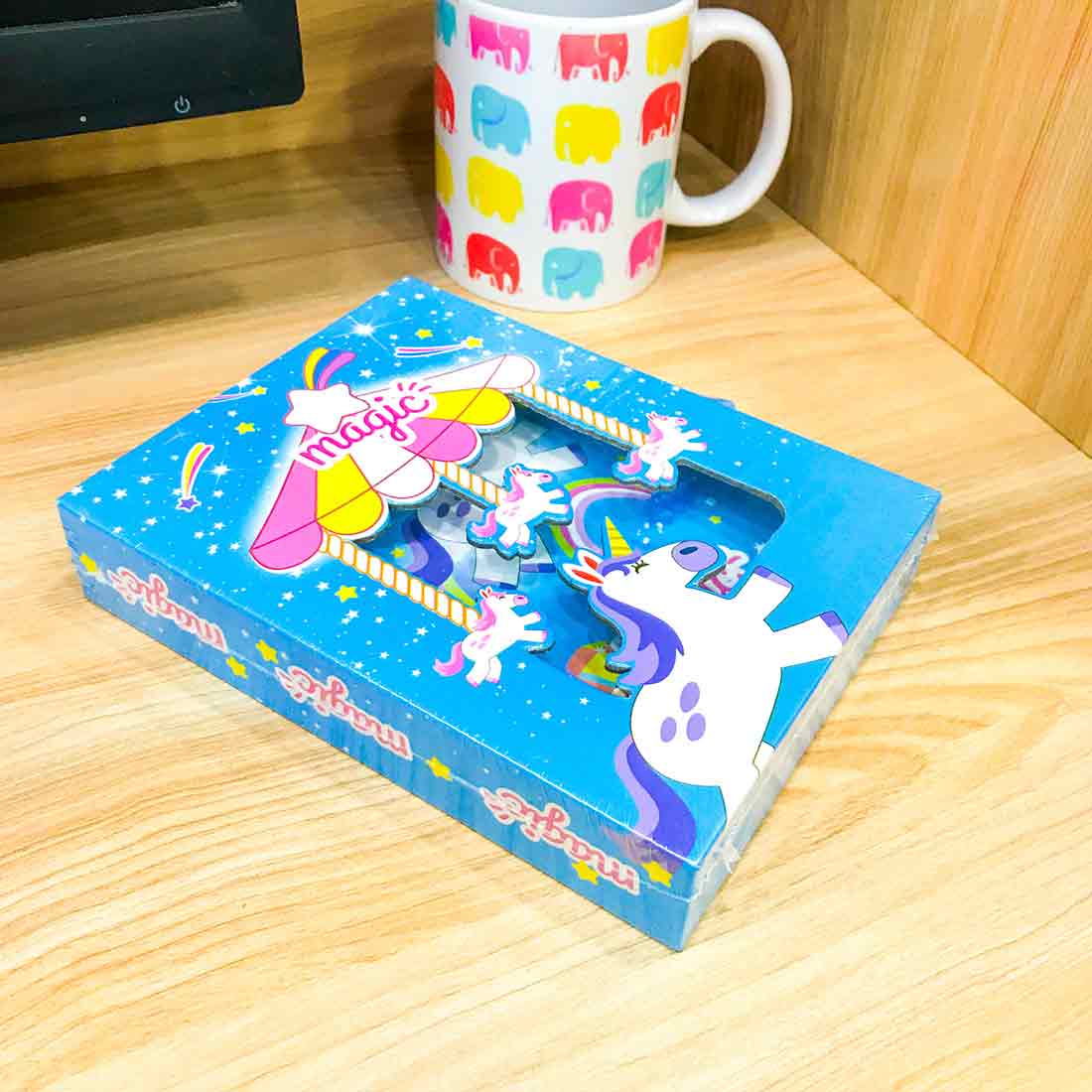 Diary With Lock Unicorn Design - for Kids, Children, School Student, Return Gifts - ApkaMart