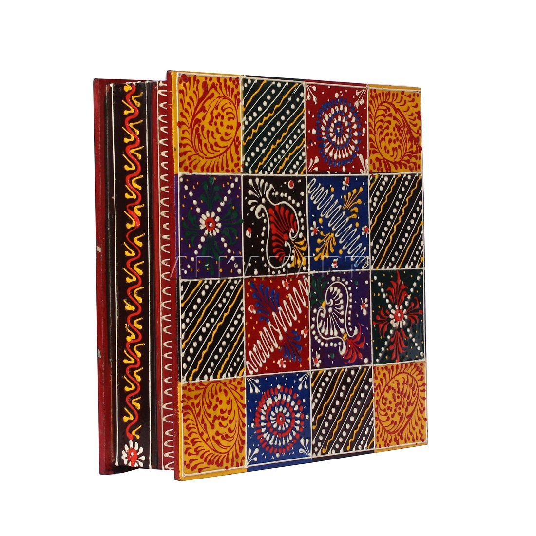 Wooden Jewelry Box | Jewellery Organizer - 10 Inch - ApkaMart