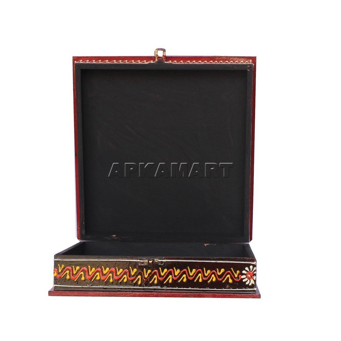 Wooden Jewelry Box | Jewellery Organizer - 10 Inch - ApkaMart