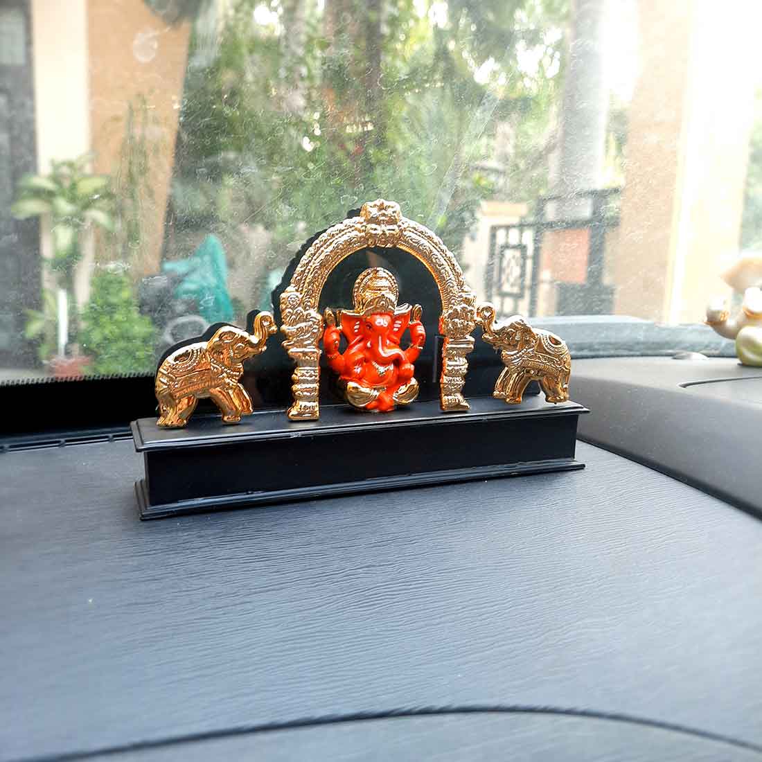 Ganesh Murti | Ganesh Idol for Car Dashboard - 4 Inch - ApkaMart