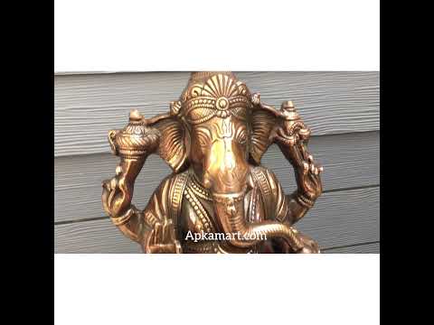 Ganesha Statue | Ganpati Murti for Pooja, Temple & Home - 21 Inch - apkamart