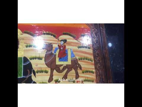 Wooden Center Table | Folding Coffee Table - For Living Room, Home Decor, Garden, Office - 36 Inch - apkamart