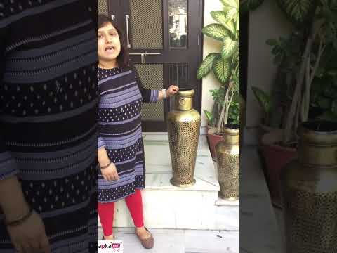 Vintage Vase With LED Light | Antique Vase Showpiece - for Living Room, Home, Corner Decor & Gift - 28 Inch - Apkamart