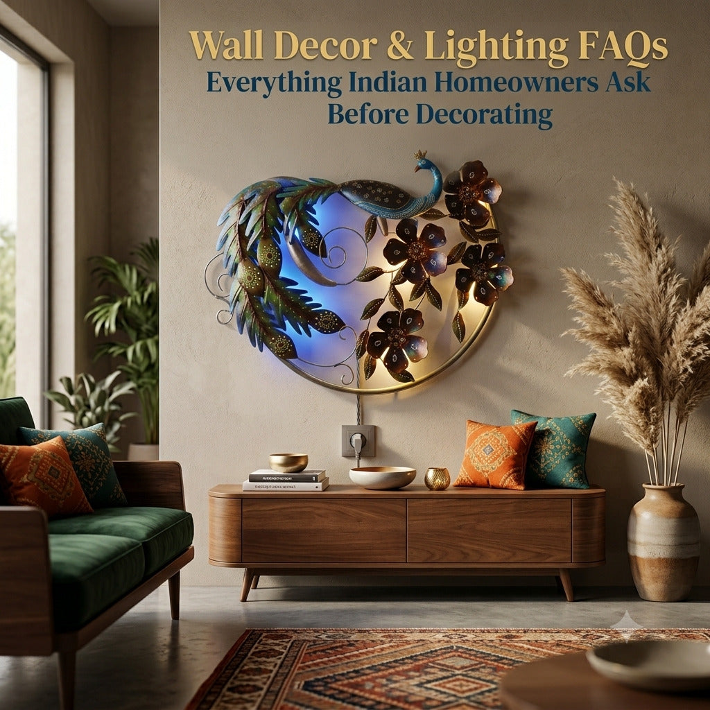 Wall Decor & Lighting FAQs: Everything Indian Homeowners Ask Before Decorating