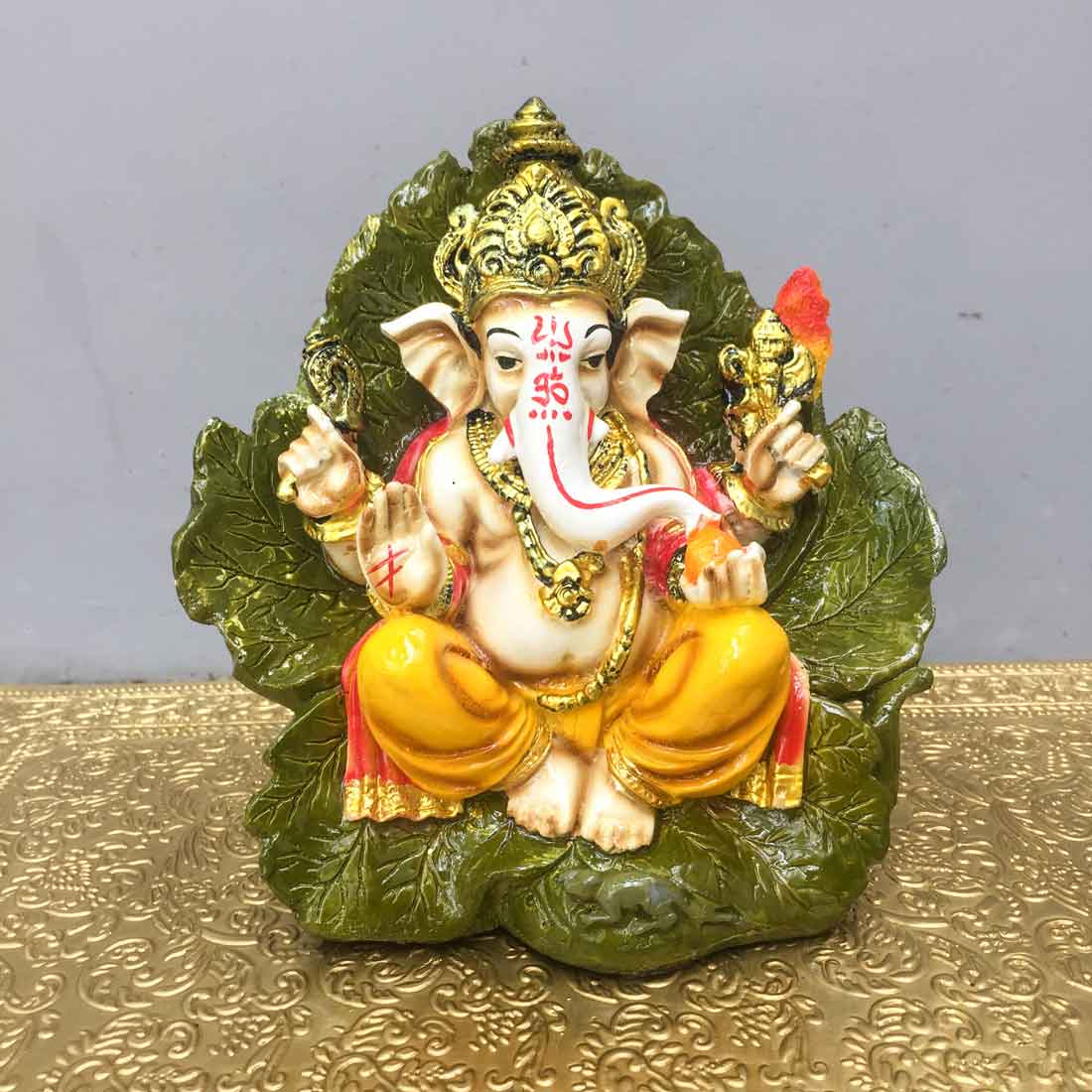 Buy Expleasia Ganesha Idol with Wooden Temple for Home mandir, Temple, car  Dashboard Temple, Gift Items (Ganesha Temple 2) Online at Best Prices in  India - JioMart.
