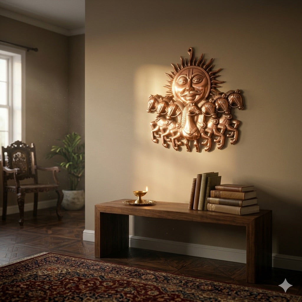 The Rhythm of Success: Understanding the Vastu Significance of Sun & Seven Running Horses