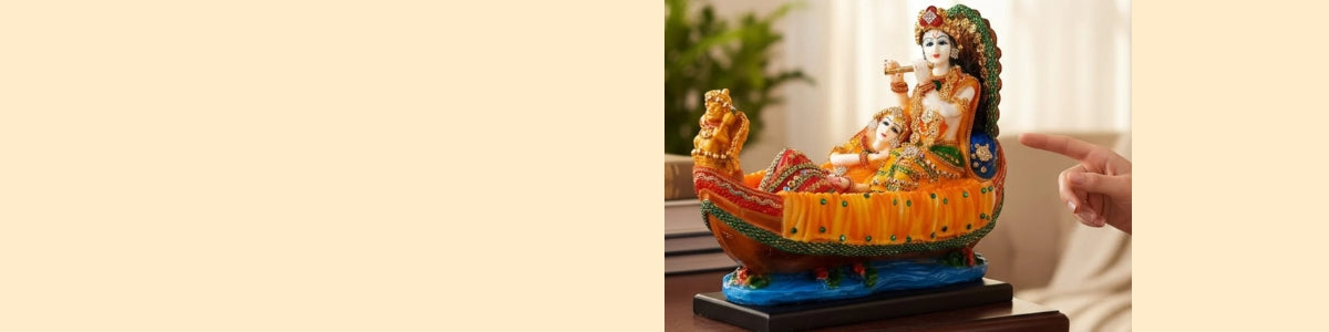 Lord Krishna Showpiece