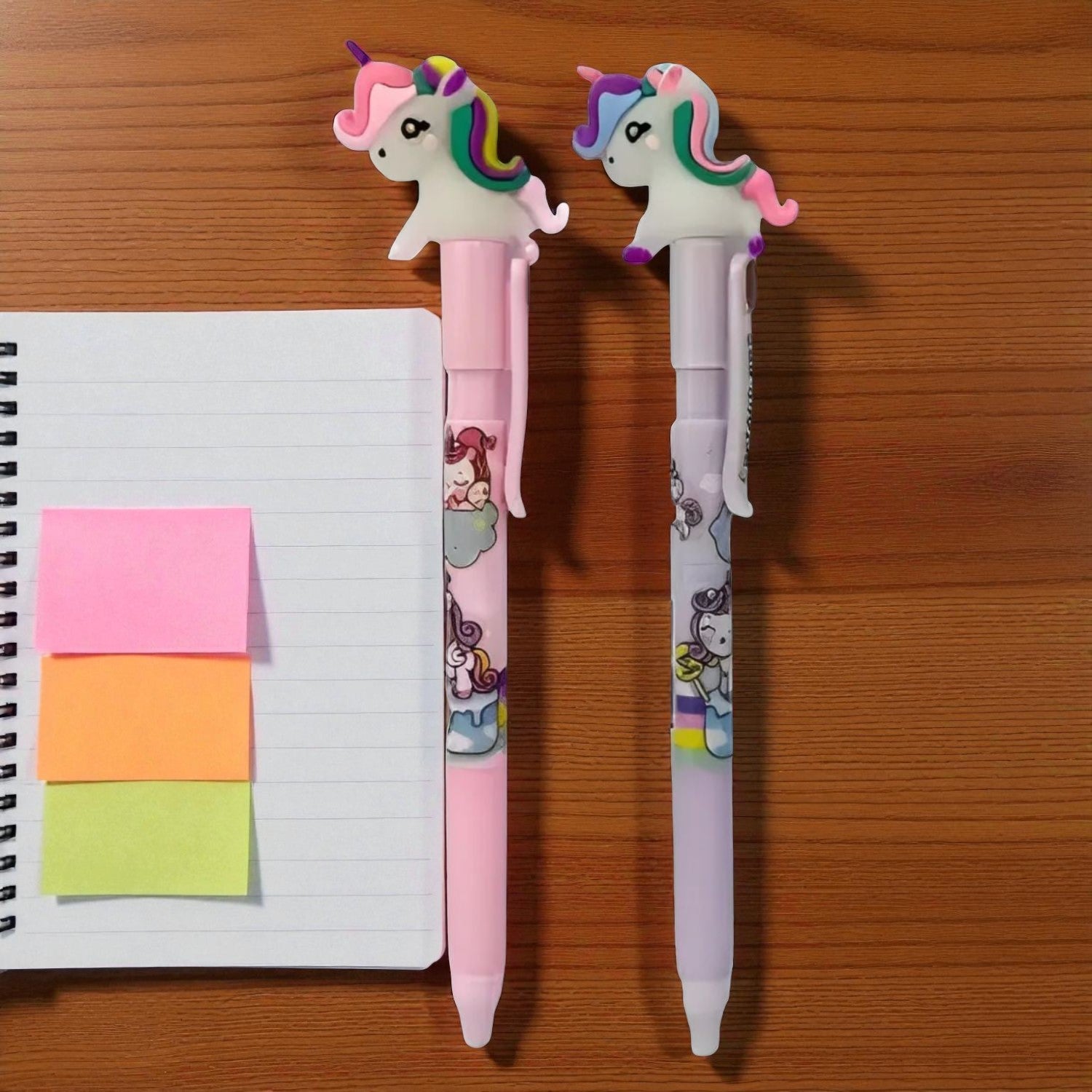 Cartoon Design pen - for Kids | Stylish Pen for Kids, School Stationary Set, Gift & Return Gifts - Pack of 2 - Apkamart #Style_Pack Of 2
