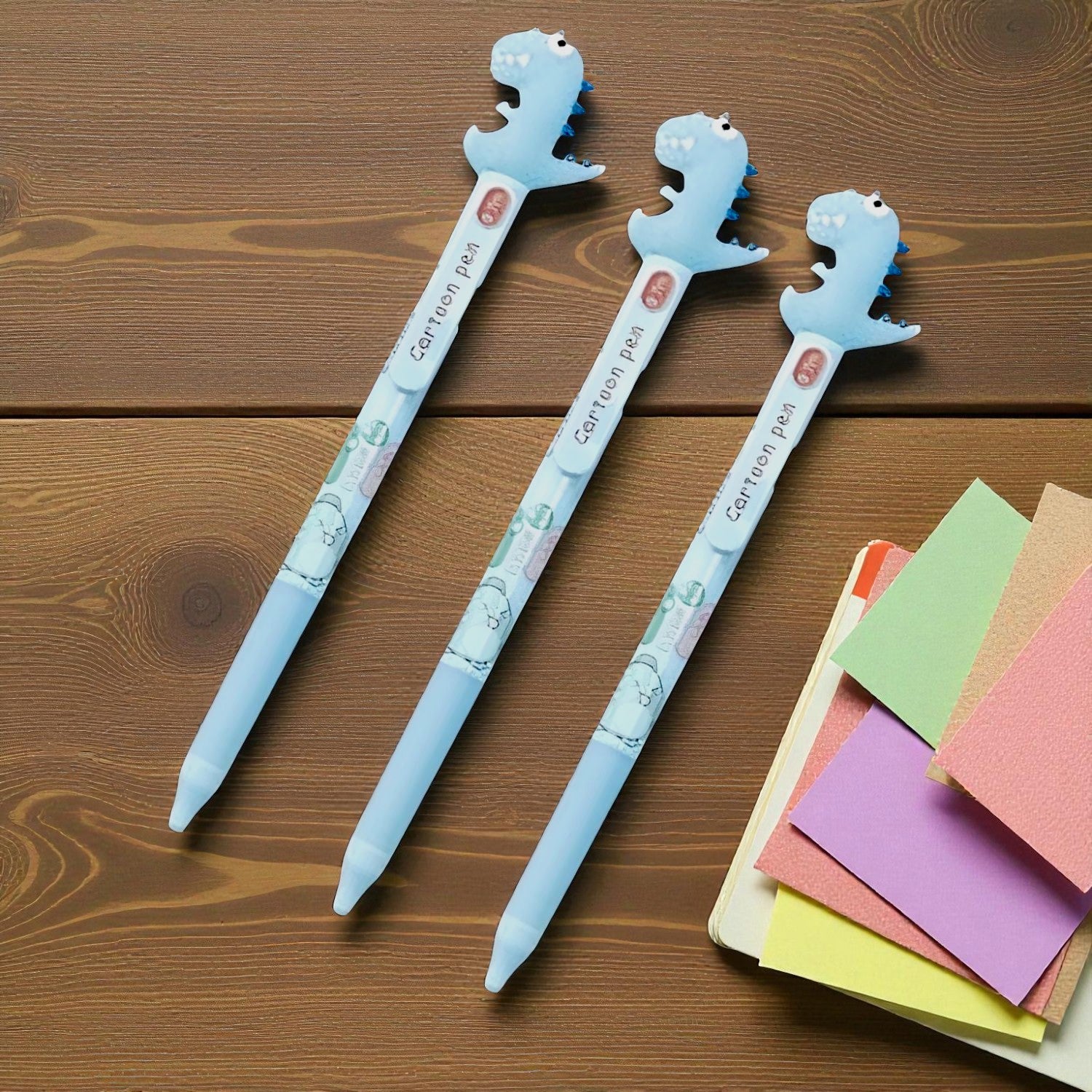 Cartoon Design pen - for Kids | Stylish Pen for Kids, School Stationary Set, Gift & Return Gifts -Pack of 2 - Apkamart #Style_Pack Of 3