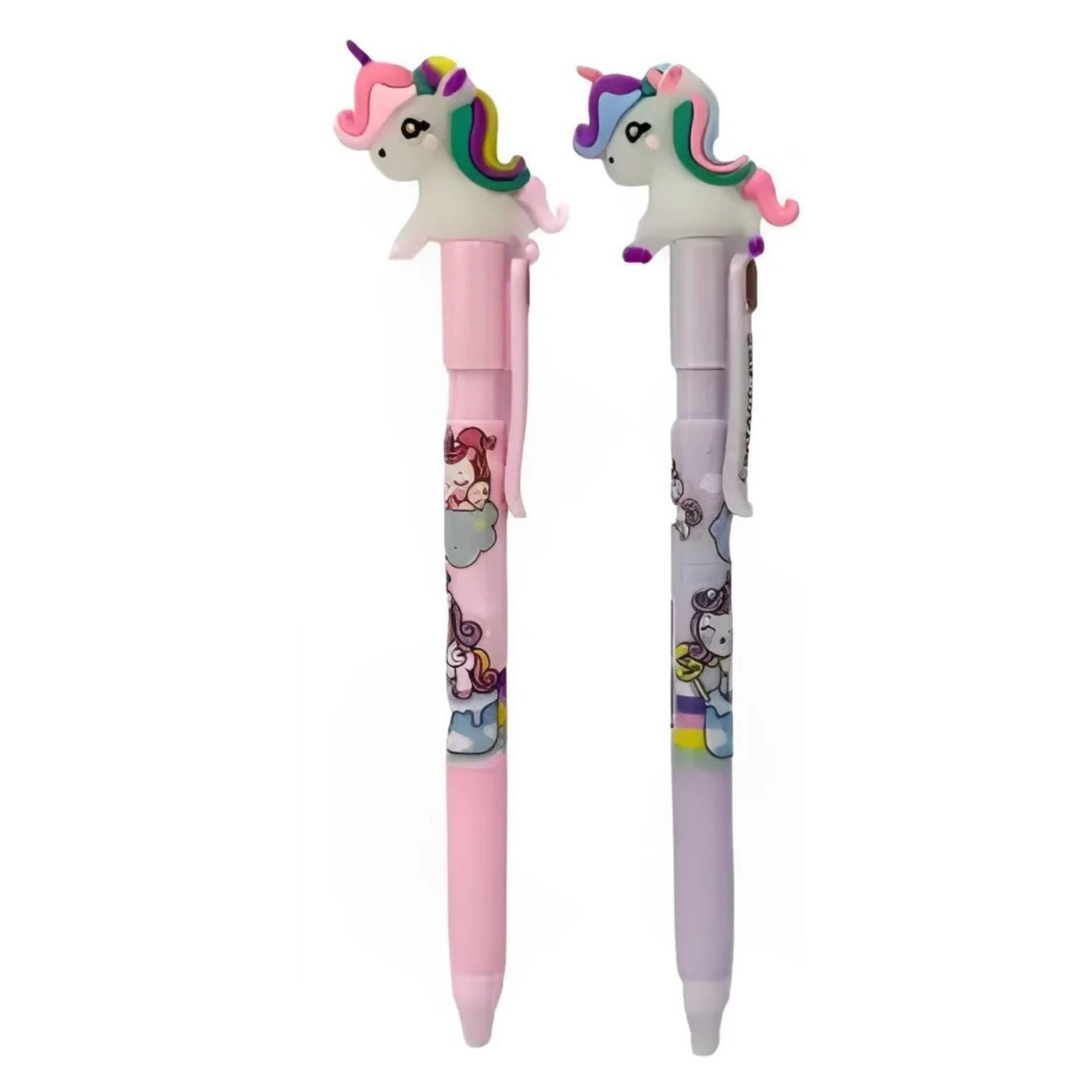 Cartoon Design pen - for Kids | Stylish Pen for Kids, School Stationary Set, Gift & Return Gifts - Pack of 2 - Apkamart #Style_Pack Of 2