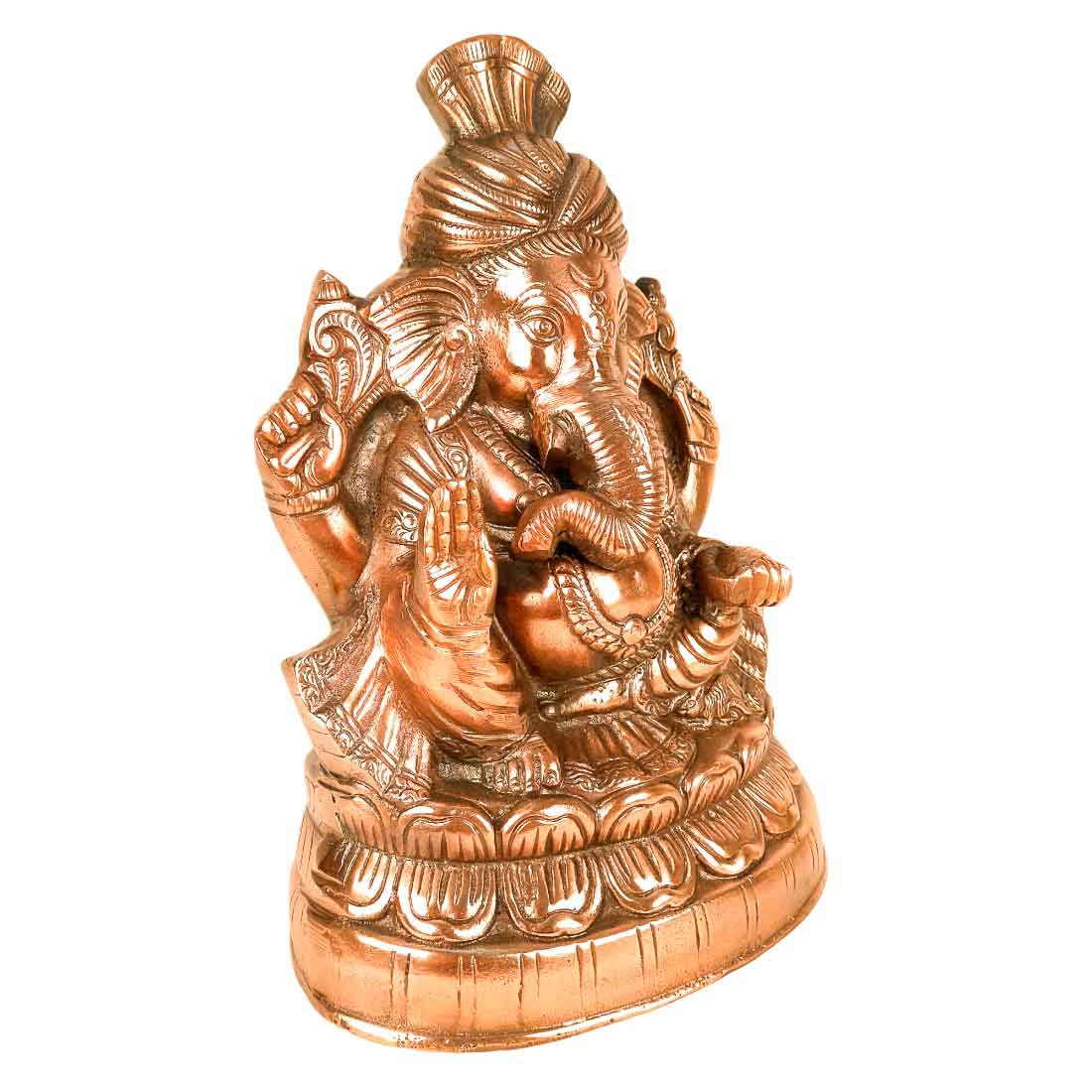 Pagdi Ganesh Statue 14 Inch - Apkamart