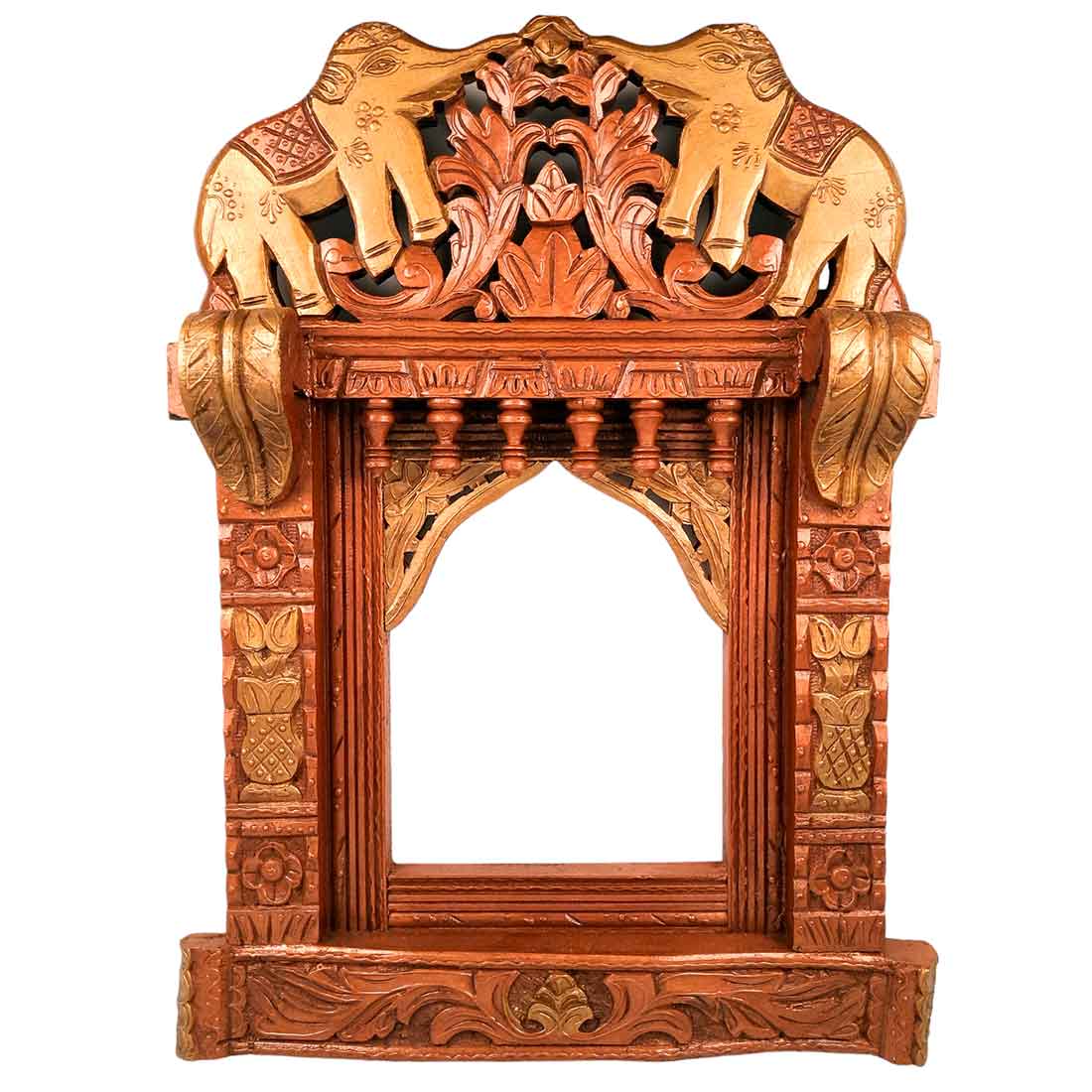  Elephant Design Jharokha - For Interior Decor & Gifts - 27 Inch - Apkamart