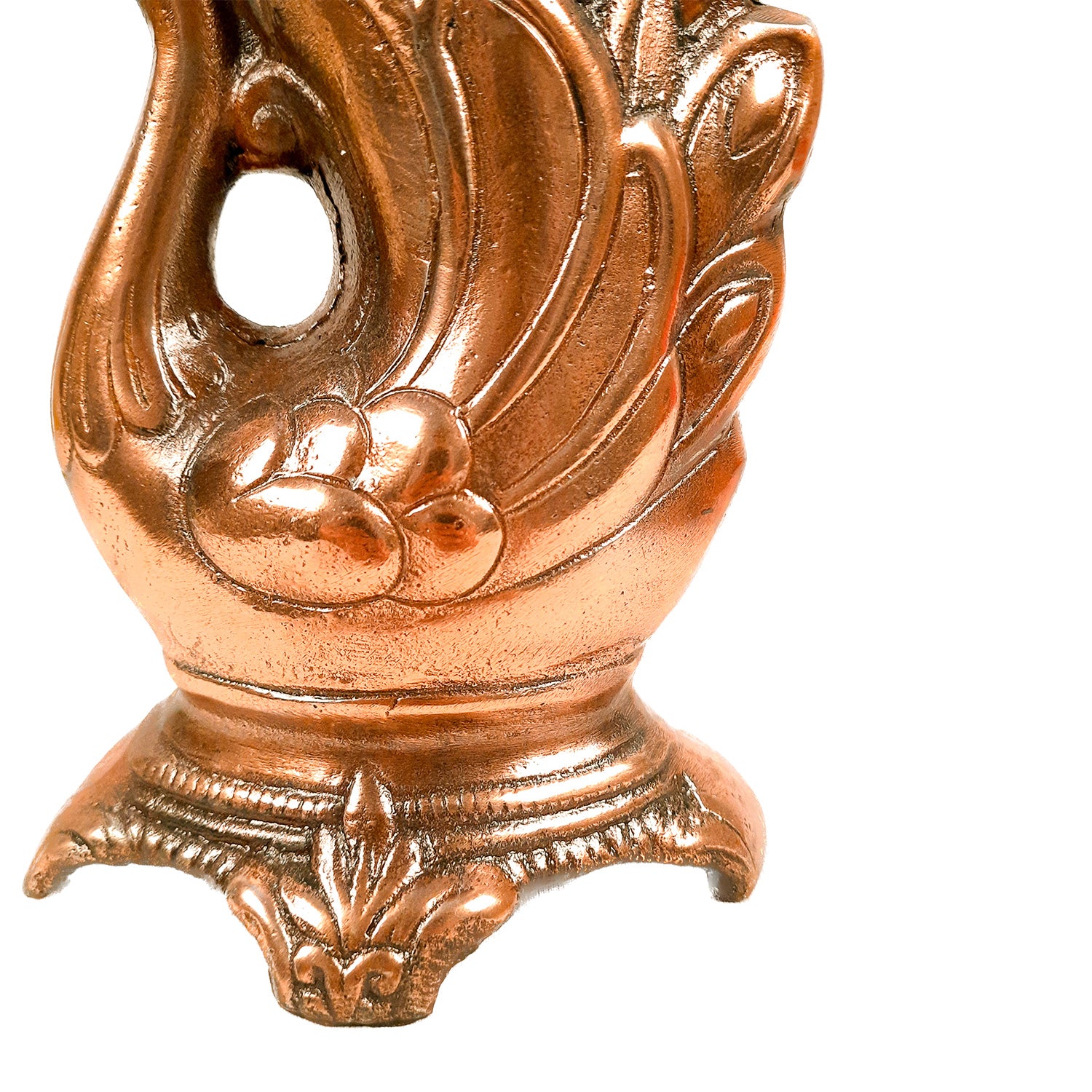 Flower Vase Swan Design | Metal Flower Pot - For Table, Home, Living Room Decor & Gifts - 9 Inch - Apkamart