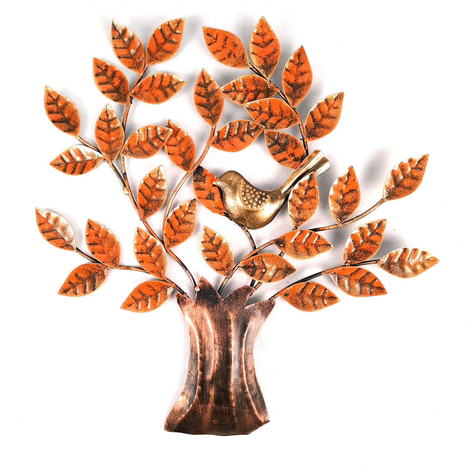Wall Art Decor - Tree Design with Bird- For Home & Office Decoration - 19 Inch-Apkamart