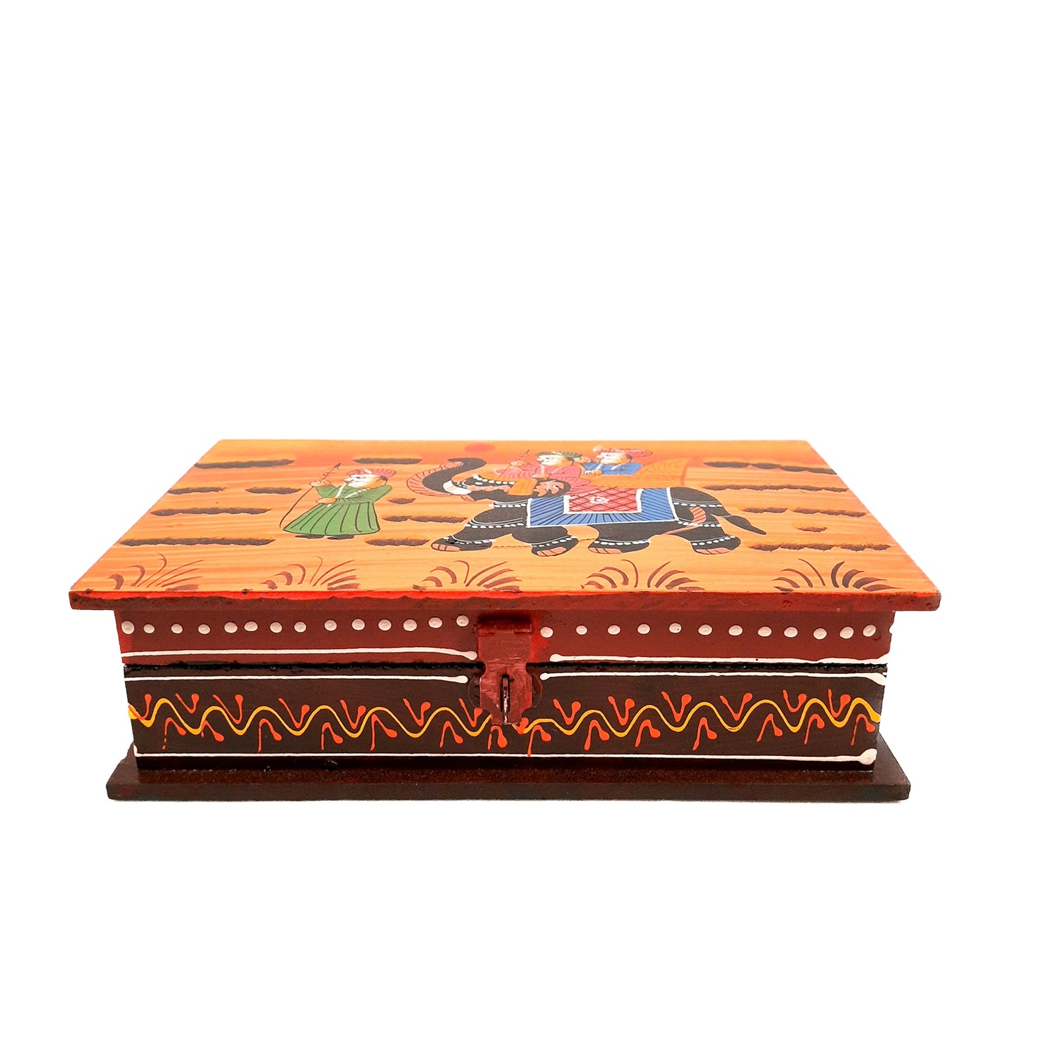 Decorative Box | Small Jewelry Box | Accessory Box - 8X5 Inch- Apkamart #Style_Pack of 1