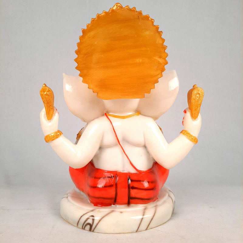 Ganesh Murti | Ganesh Idol for Home & Pooja - 10 inch- Apkamart